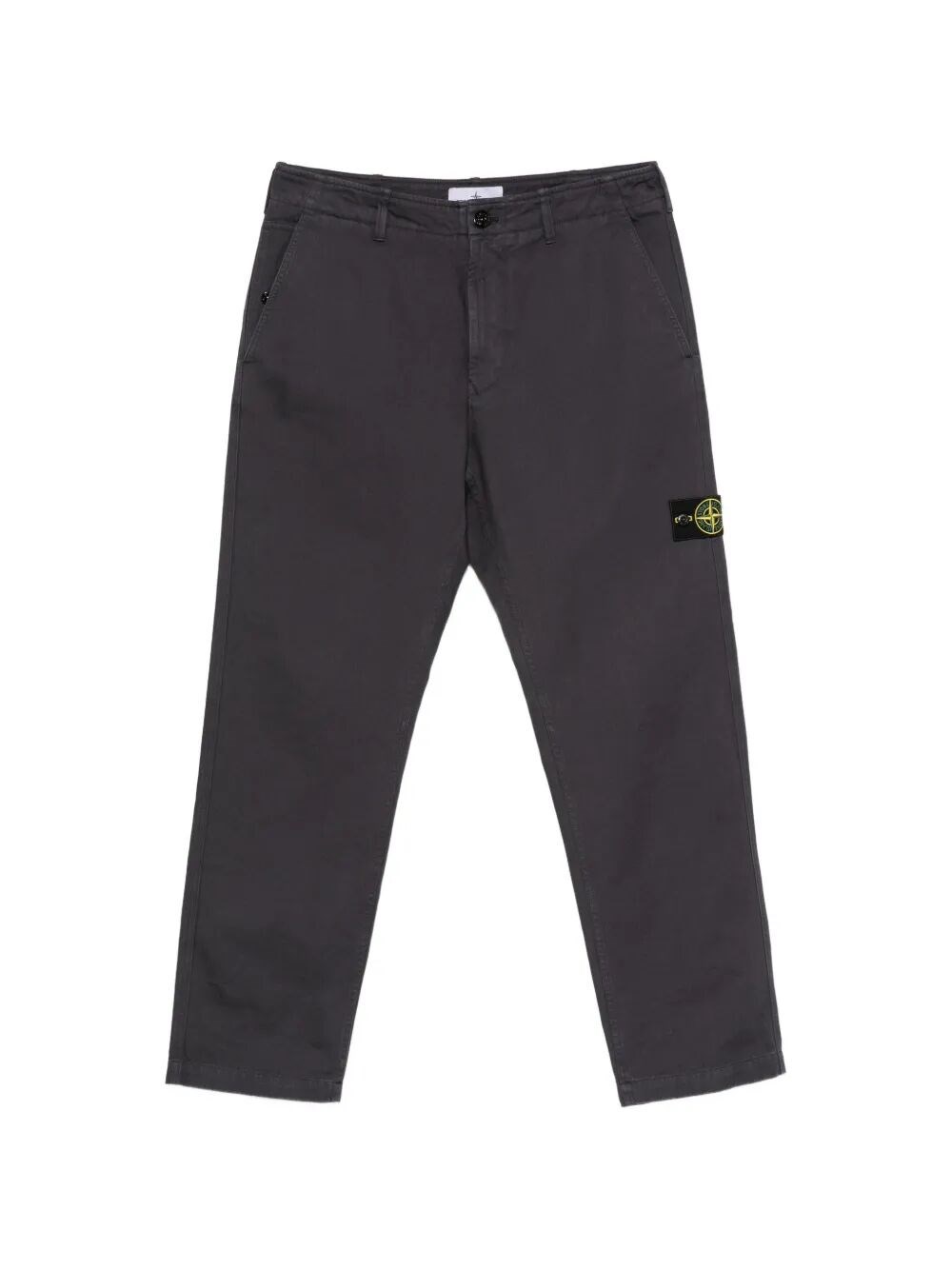 Stone Island Cotton Twill-Tc Garment Dyed Pants