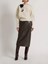 Alberta Ferretti Leather Skirt