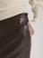 Alberta Ferretti Leather Skirt