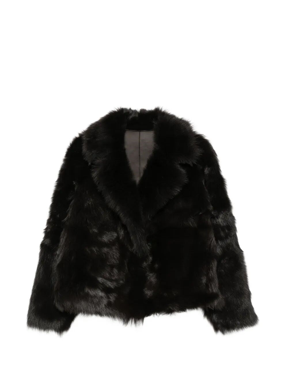 Blancha Shearling Jacket In Brown