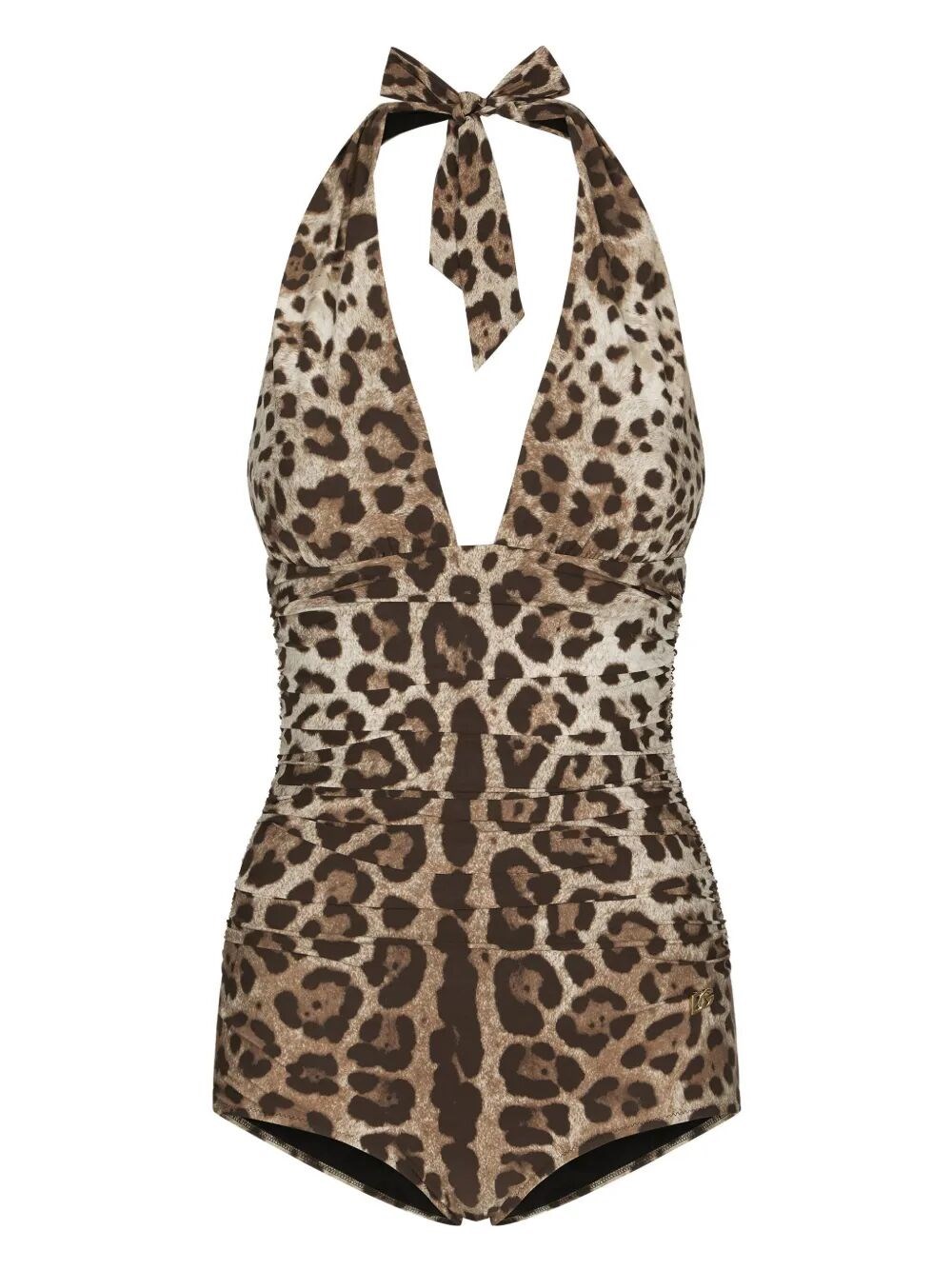Dolce & Gabbana Leopard-Print Swimsuit