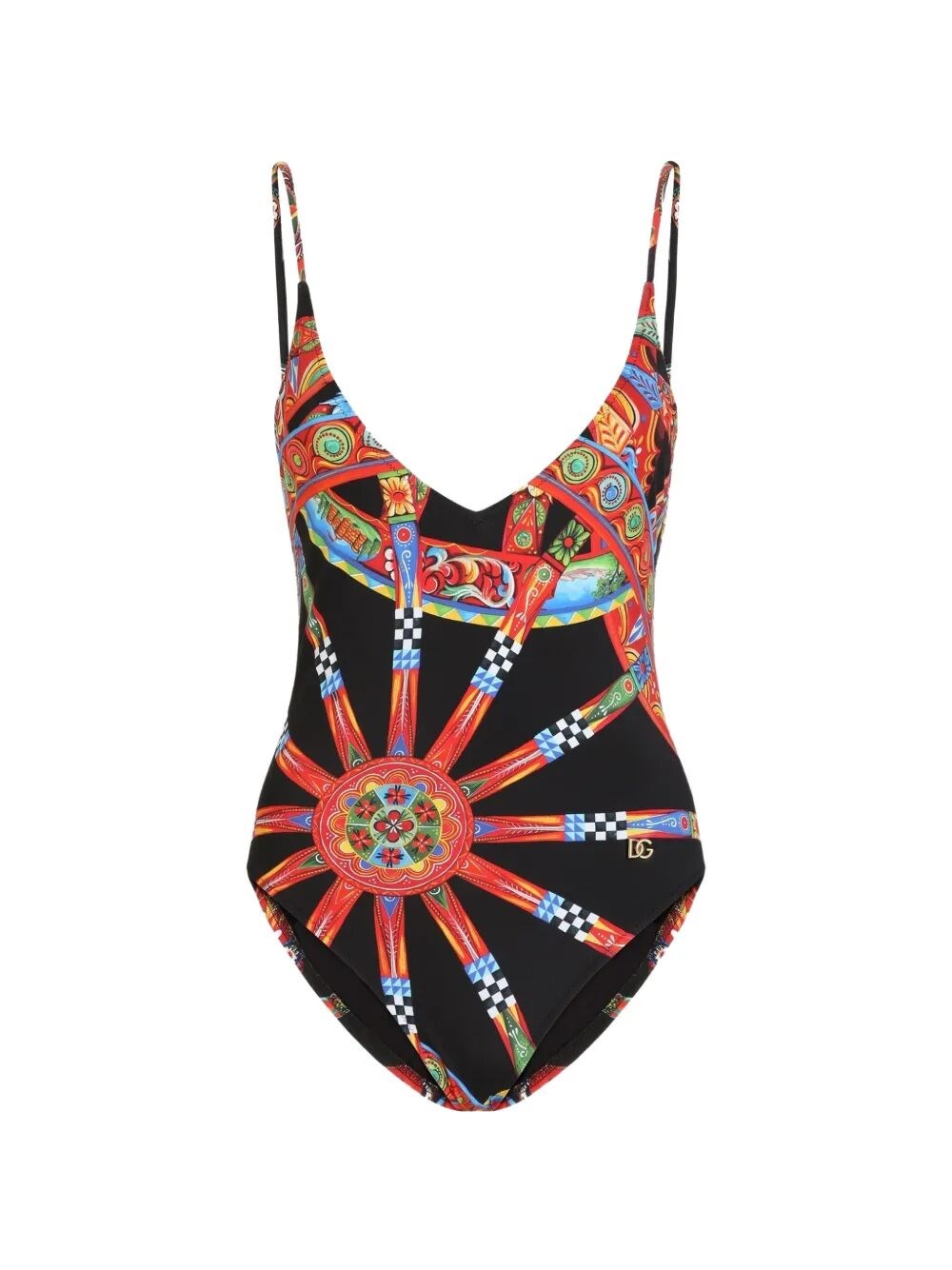 Dolce & Gabbana Printed Swimsuit