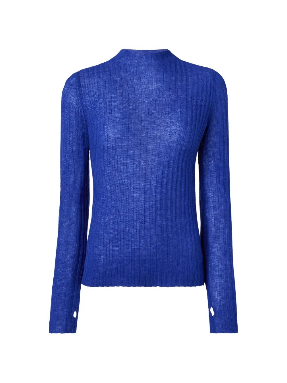 Pinko , Turtlenecks, Female, Blue, L, Jumpers - Image 2