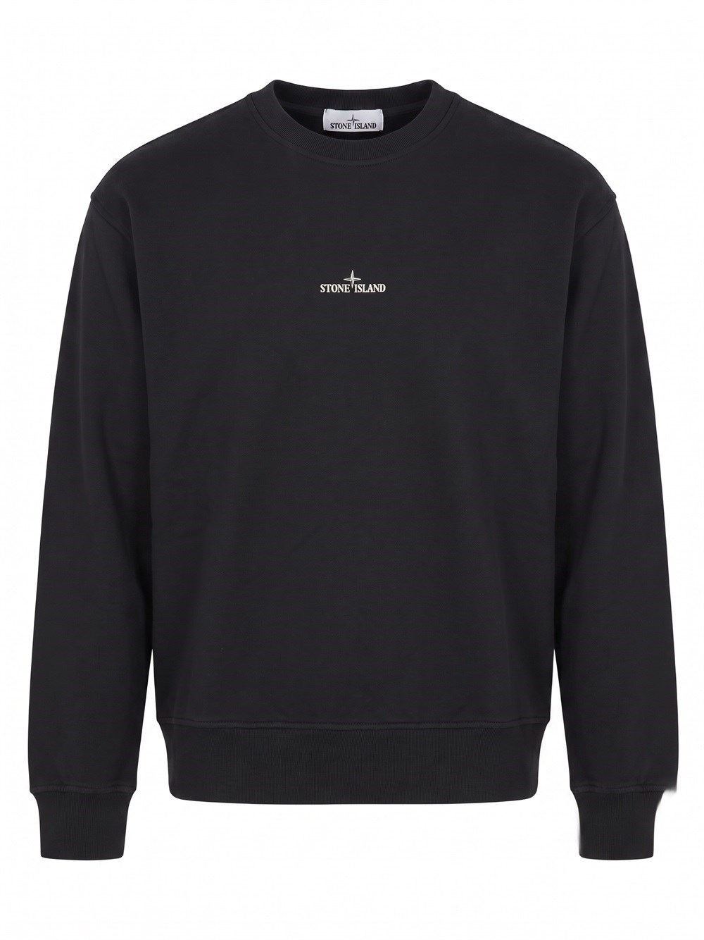 Stone Island Organic Cotton Fleece Sweatshirt