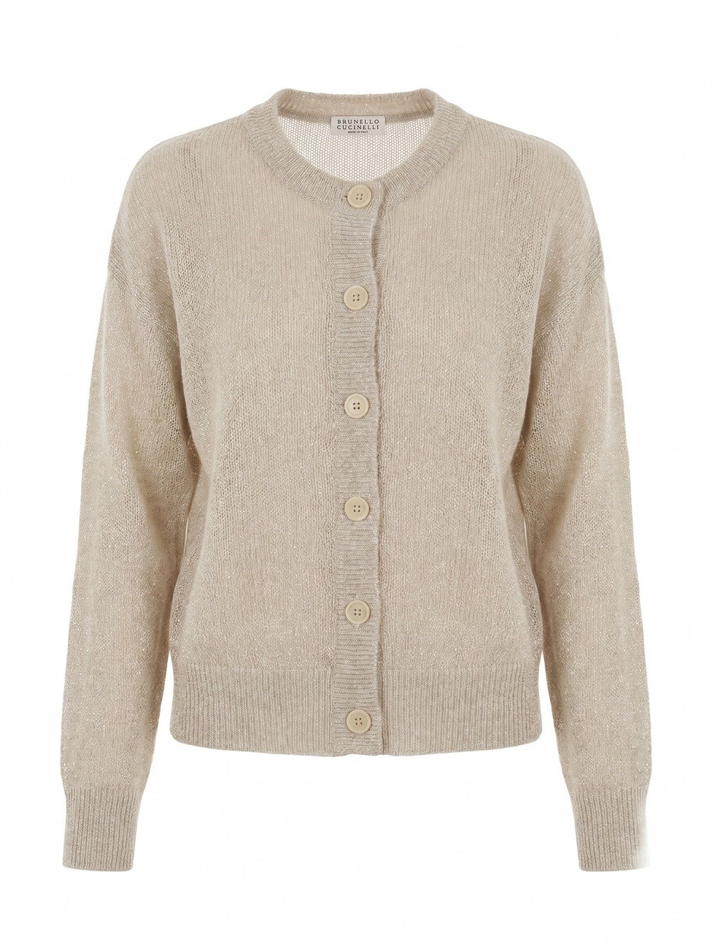 BRUNELLO CUCINELLI Brunello Cucinelli Sparkling Mohair And Wool Cardigan
