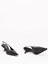 Prada Brushed Leather Slingback Pumps
