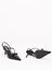 Prada Brushed Leather Slingback Pumps