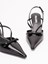 Prada Brushed Leather Slingback Pumps
