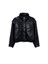 Self-Portrait Faux Leather Bomber Jacket
