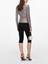 Self-Portrait Rhinestone Mesh Wrap Top