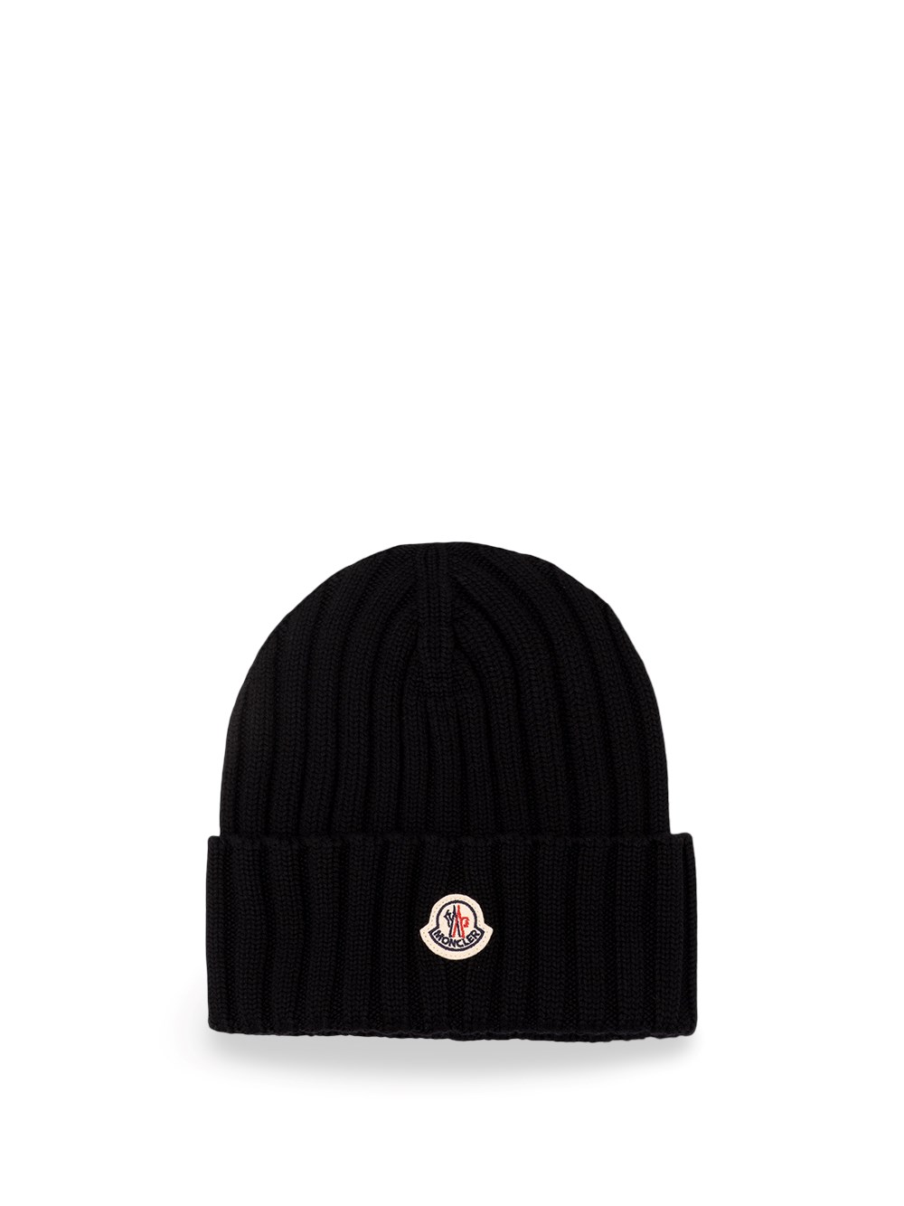 Moncler Women's Black Ribbed-Knit Virgin Wool Beanie - Mytheresa - Image 5