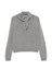 Prada Sweater with Jeweled Scarf Detail