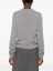 Prada Sweater with Jeweled Scarf Detail