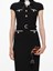 Self-Portrait Wool Crepe Midi Dress