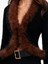 Self-Portrait Faux Fur Knit Cardigan