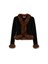 Self-Portrait Faux Fur Knit Cardigan