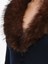 Self-Portrait Faux Fur Knit Cardigan