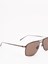 Brunello Cucinelli Rectangular Titanium Sunglasses