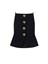 Self-Portrait Wool Crepe Top