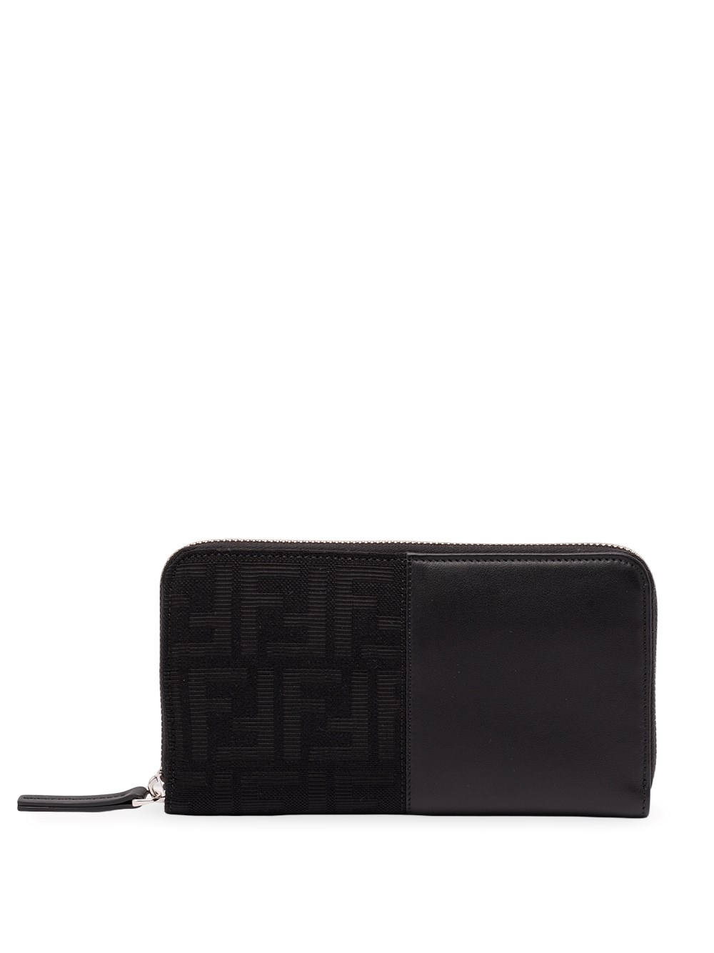 Fendi Ff Jacquard Zip Around - Male - Wallets & Cardholders - Black - One Size - Accessories - Image 3