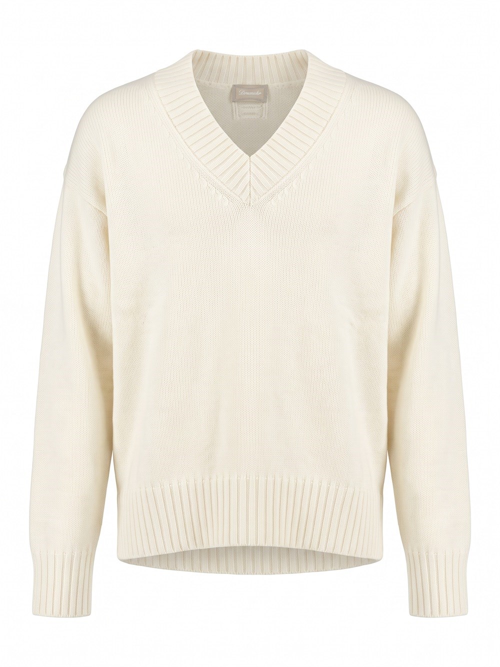 Drumohr Long Sleeve V-Neck Sweater