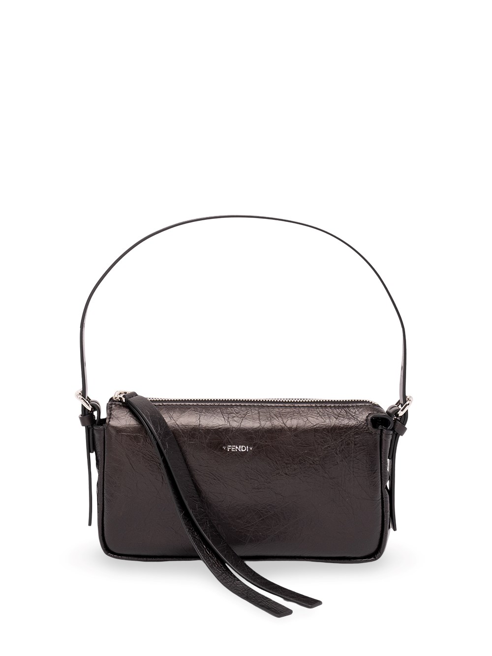 Fendi `Zip Top` Small Handbag