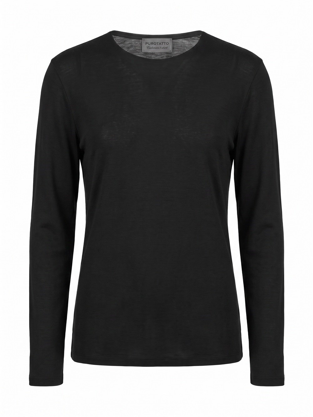 Purotatto Round Neck Double Sweater