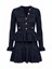 Self-Portrait Textured Knit Mini Dress