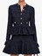 Self-Portrait Textured Knit Mini Dress