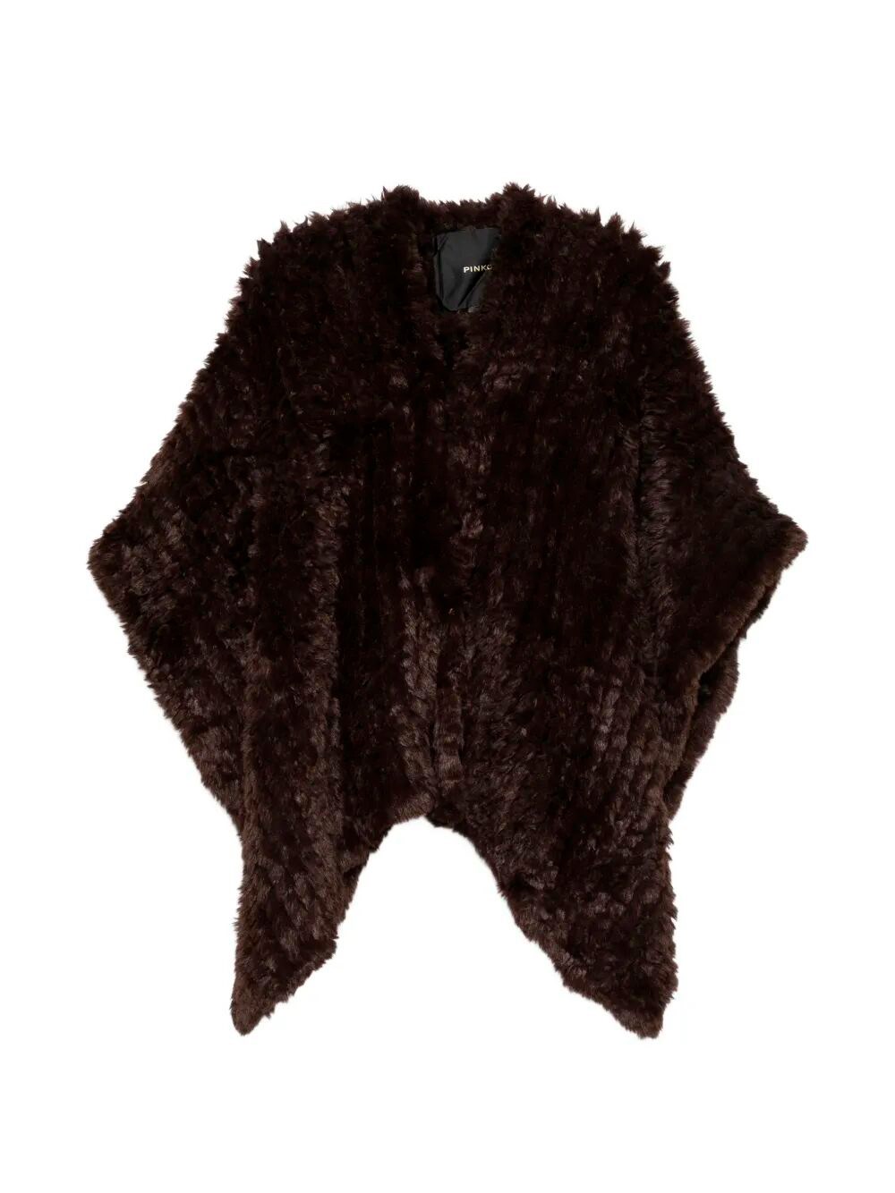 Pinko Donna Marrone - Cape Ciliegio - Jackets - One Size - Immagine 3