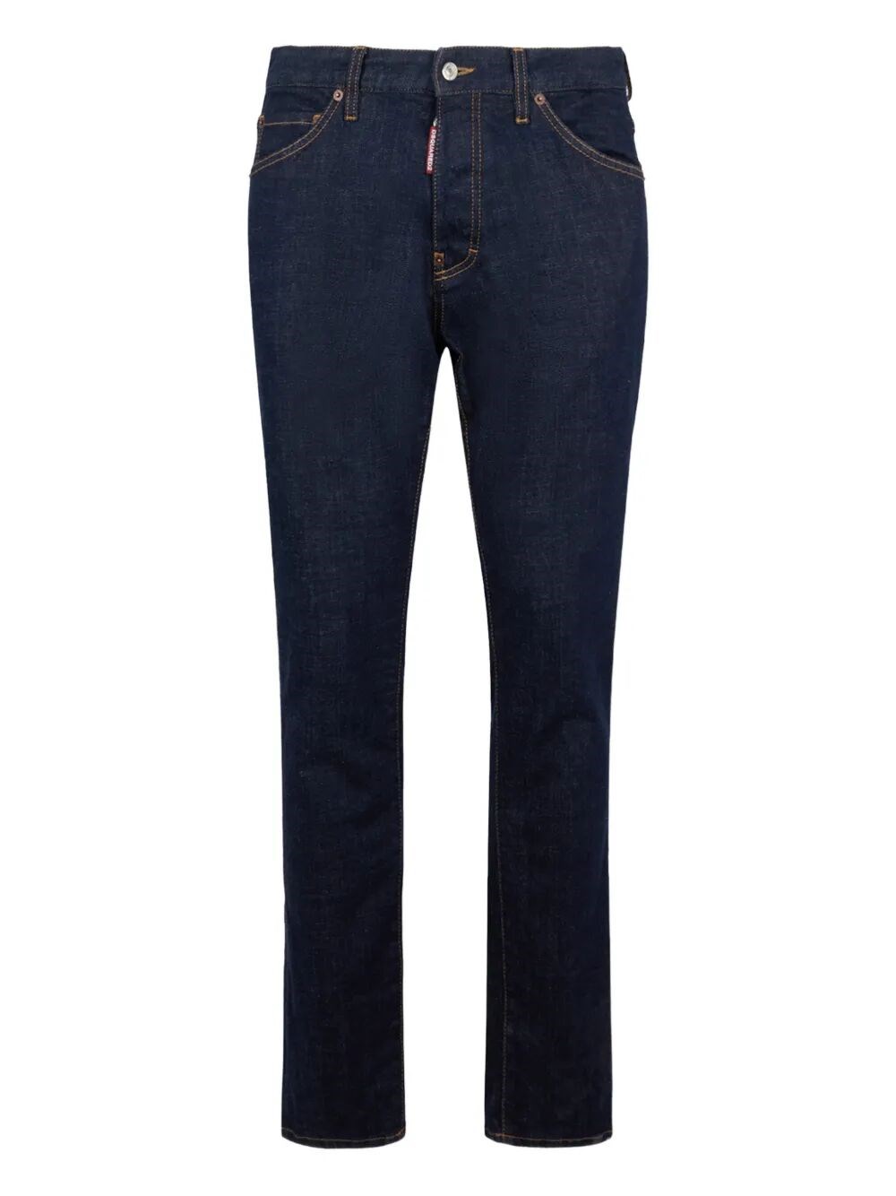 D2 Men's Blue - Dark Rinse Wash Teddy Jeans, Man, : Size 48 - Image 2