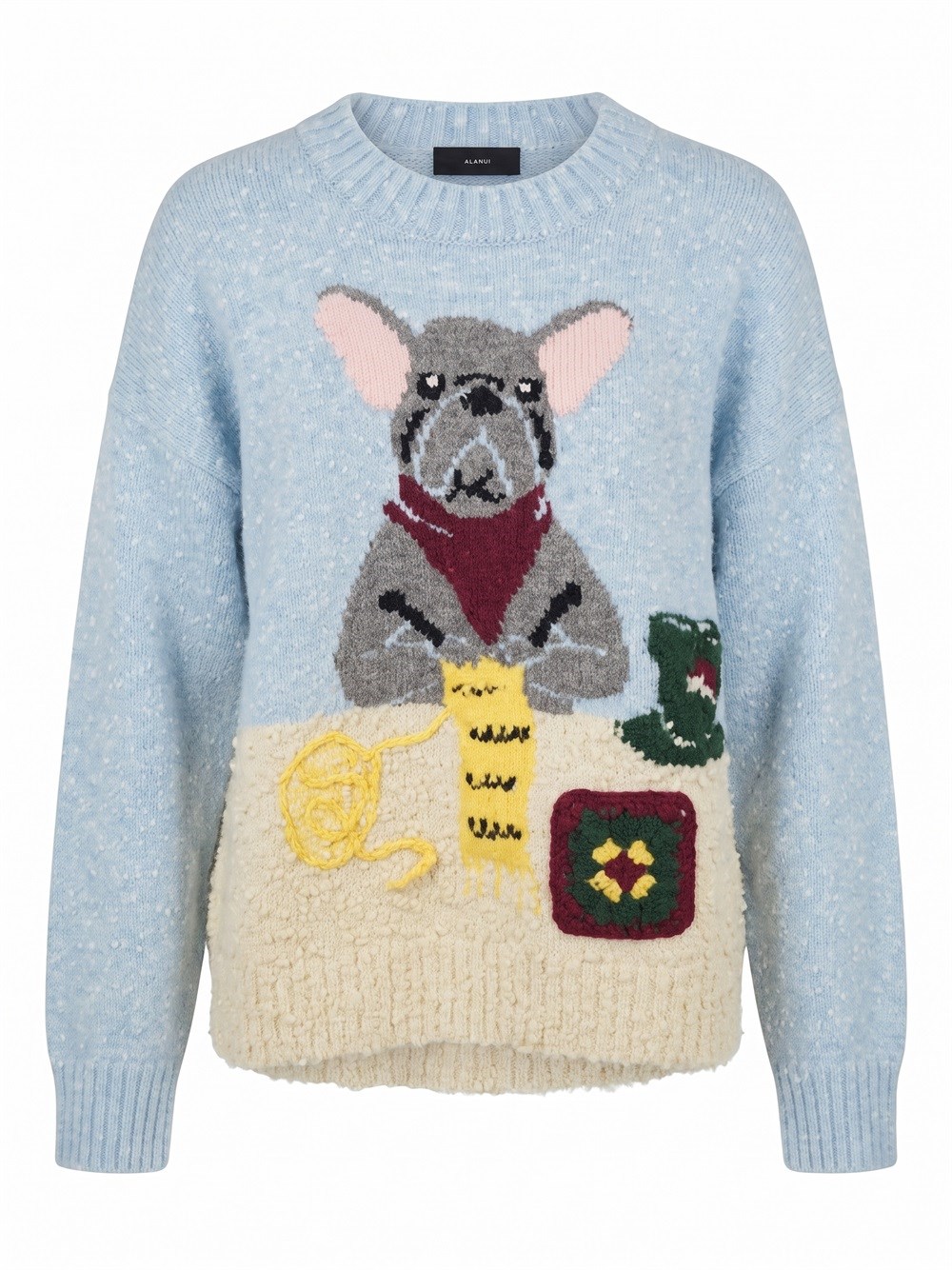 Alanui `coco` Sweater In Blue