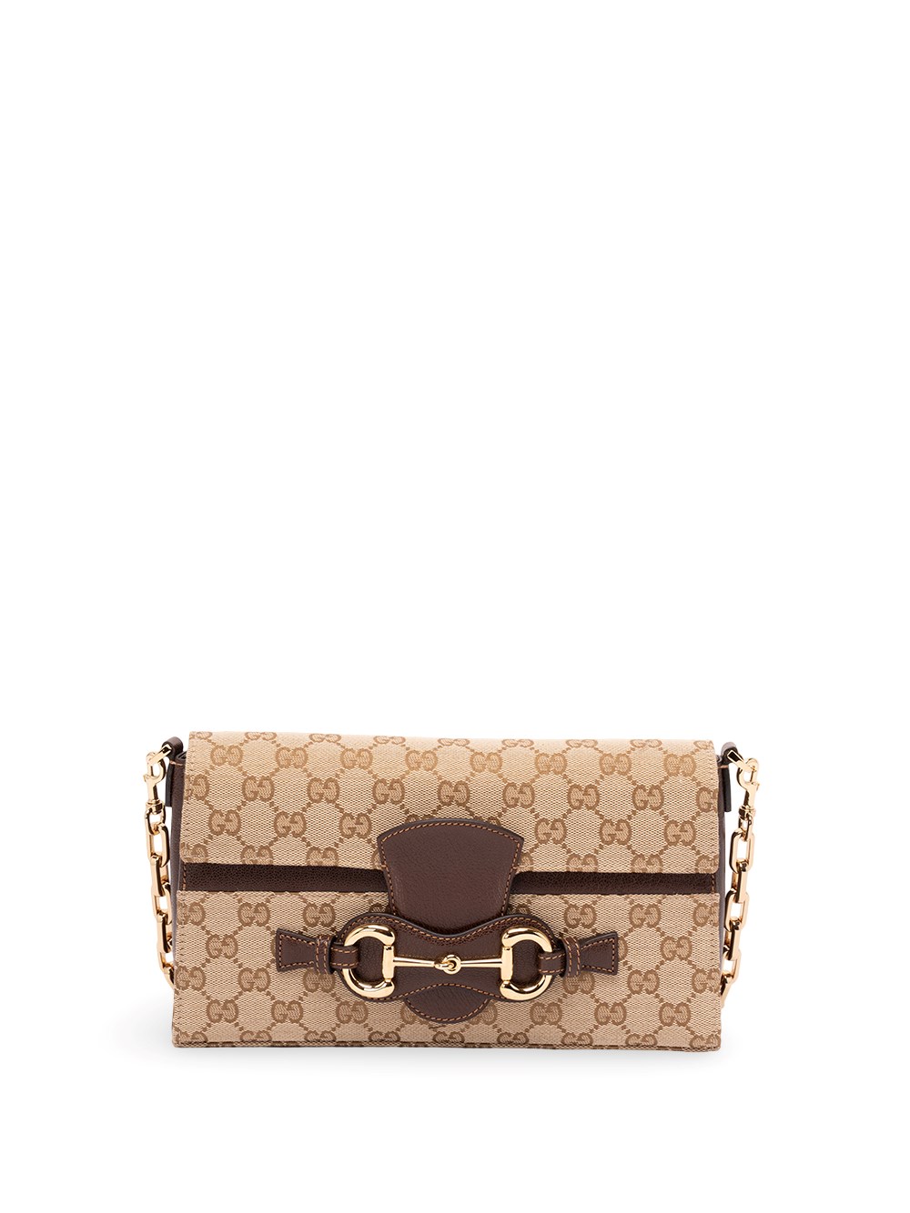 Gucci Horsebit Ristretto Medium Shoulder Bag