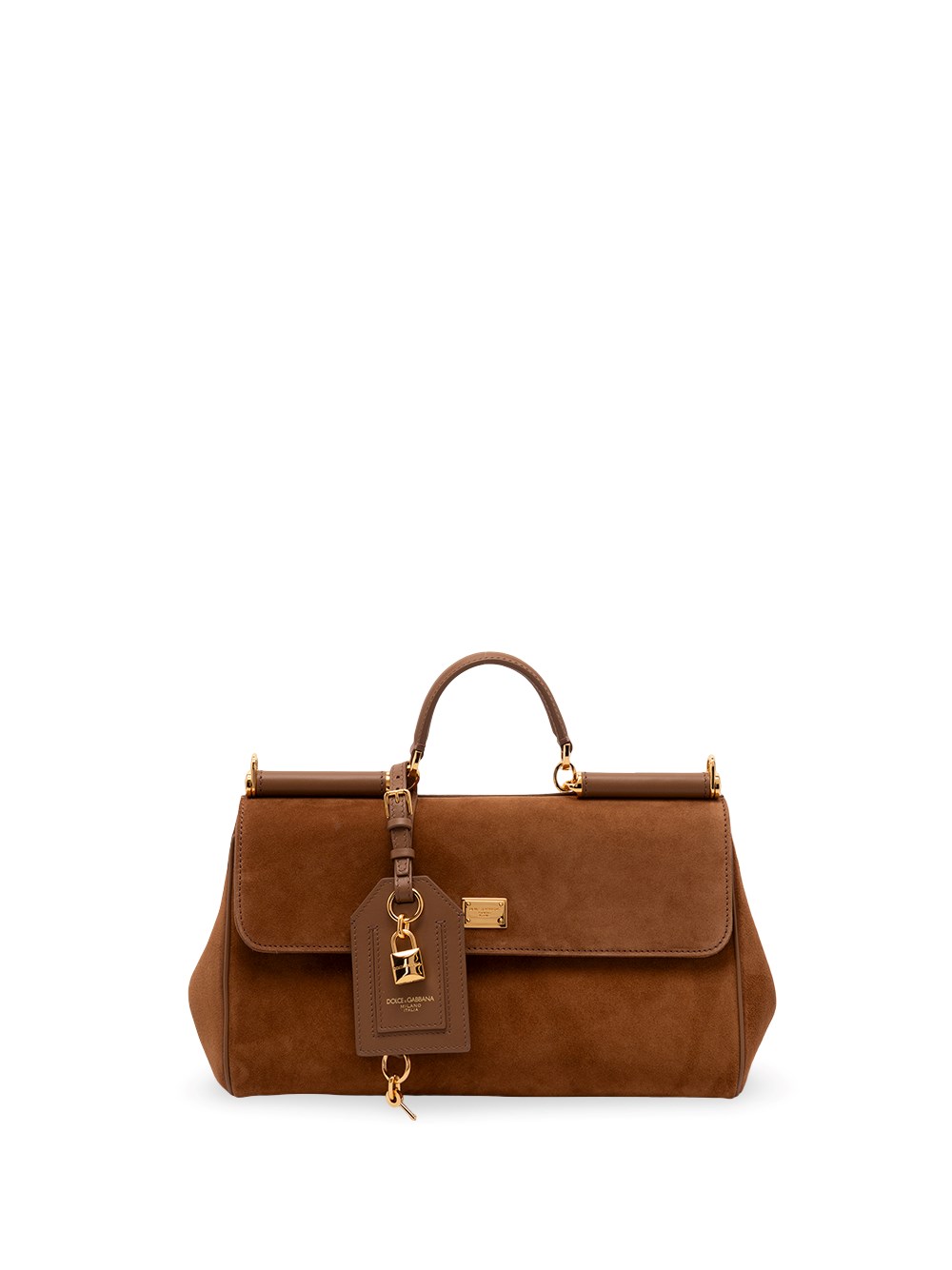 Dolce & Gabbana , Handbags, Female, Brown, One Size, My Sicily Tote - Image 4
