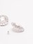 Self-Portrait Oval Crystal Earrings