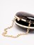 Self-Portrait Resin Oval Clutch
