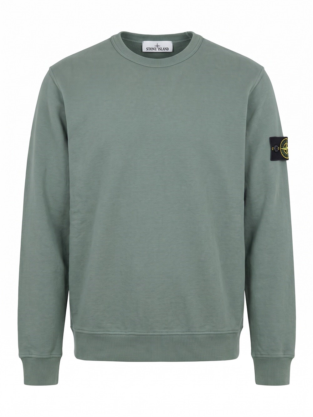 Stone Island Organic Cotton Fleece Sweatshirt