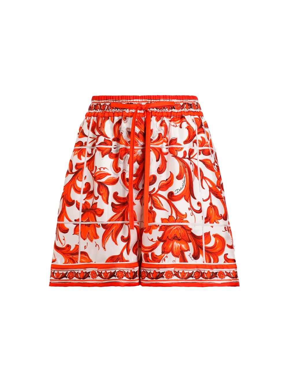 Dolce & Gabbana Maiolica-Print Shorts