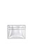 Longchamp `Le Roseau Silver` Card Holder