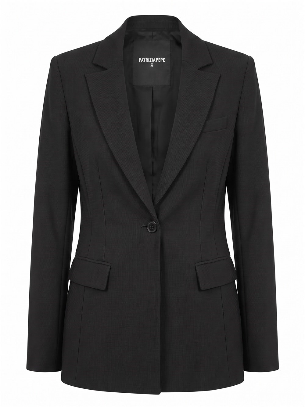 Patrizia Pepe Donna Nero Giacche, Xl, New, - Immagine 2