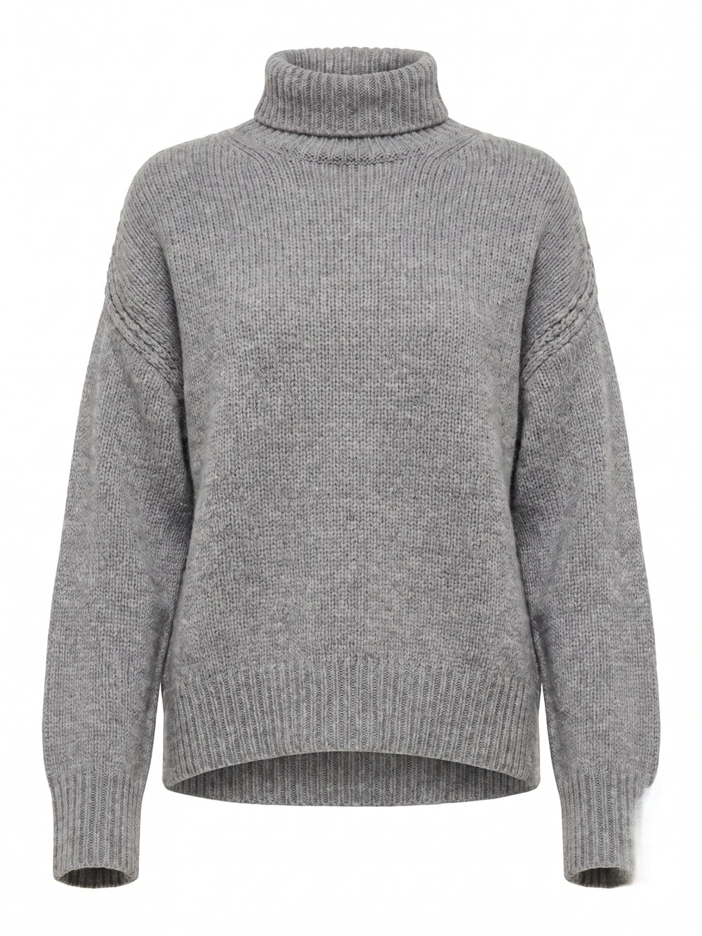 SA SU PHI Raglan High Neck Sweater With Back Slit