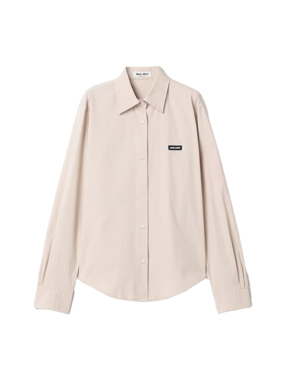 Miu Miu Miu Miu Popeline Stretch Shirt