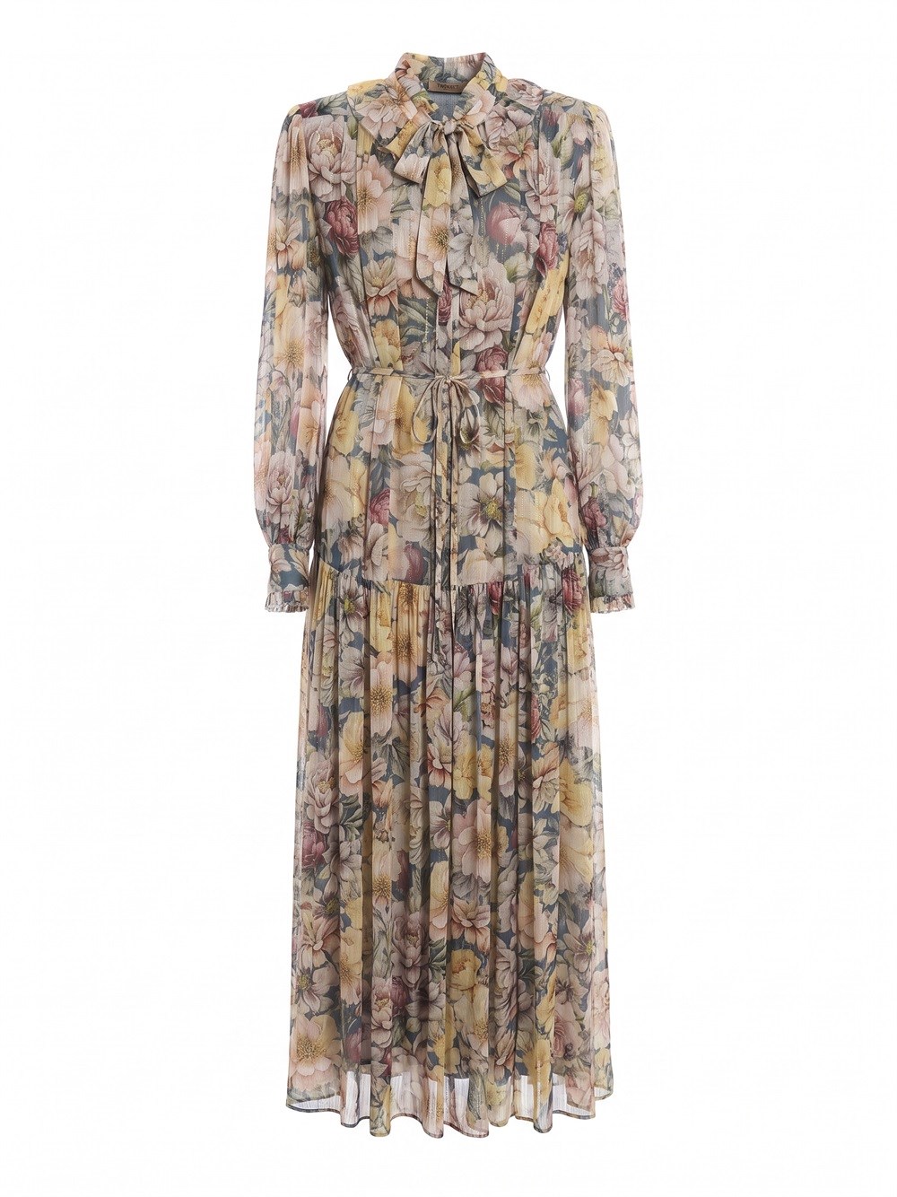 Twin Set Floral Crepon Dress