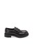 Prada Chocolate Leather Loafers