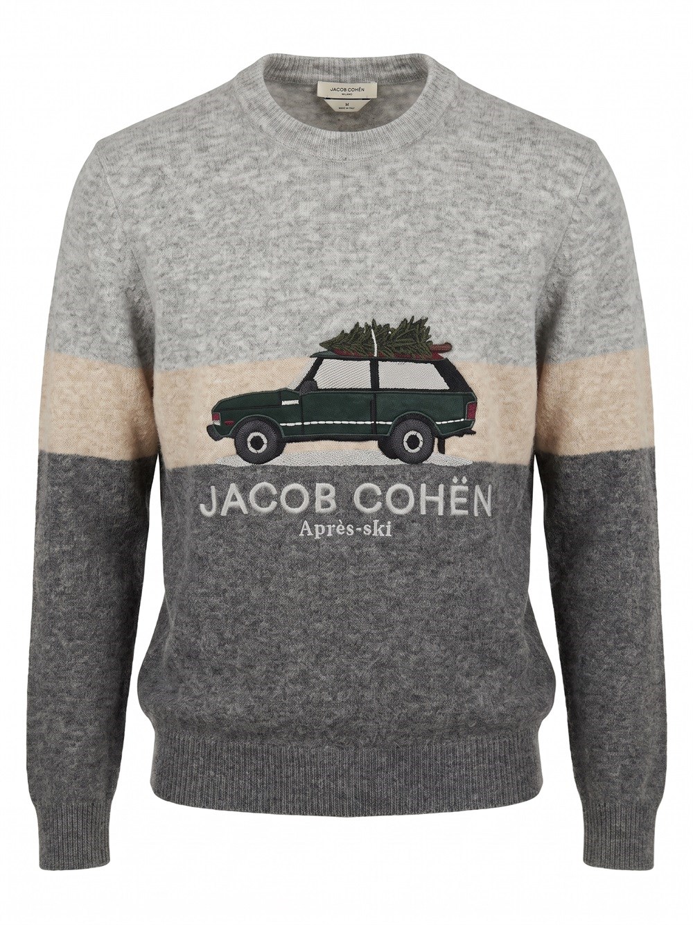 Jacob Cohen Jacob Cohen Wool Crewneck Sweater - Image 3