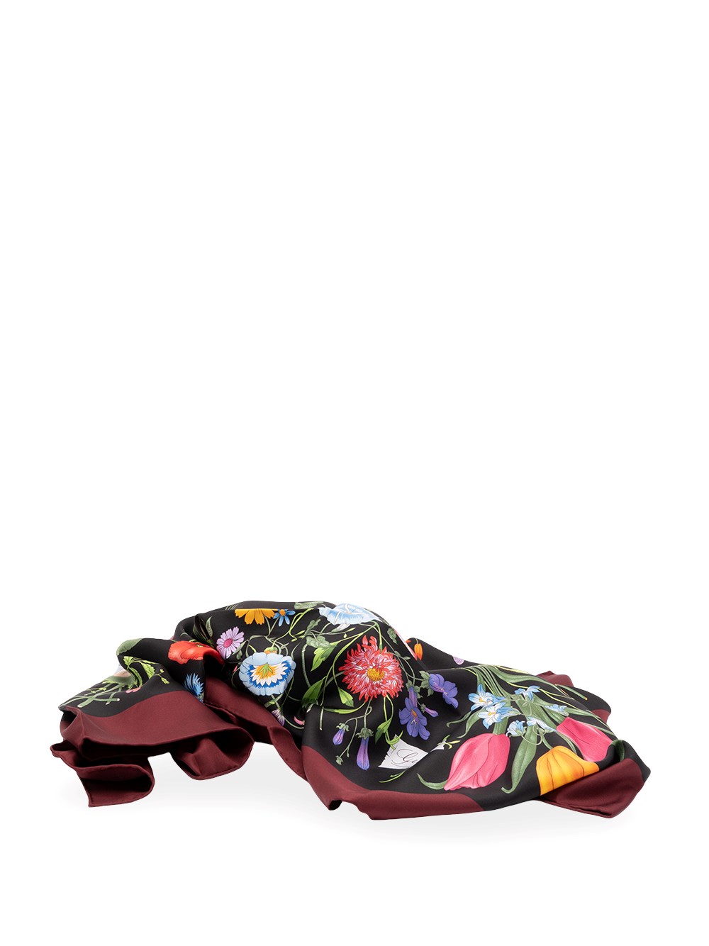 Gucci Printed Silk Foulard
