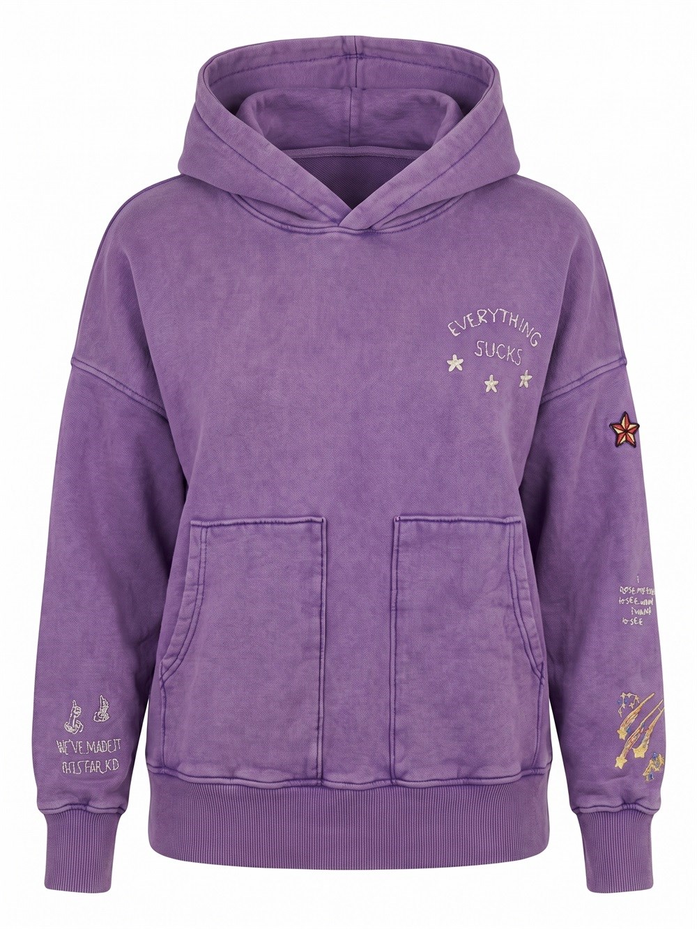 Inspired By A True Story Hooded Sweatshirt Double Pocket