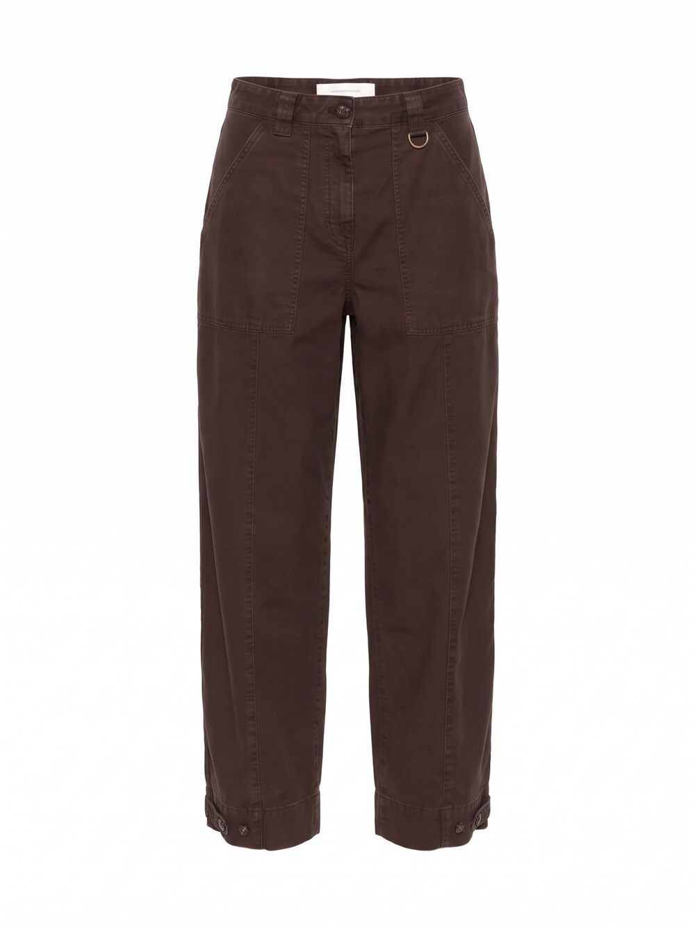 Golden Goose , Straight Trousers, Female, Brown, Xs, Journey W's Workwear Pant - Image 3