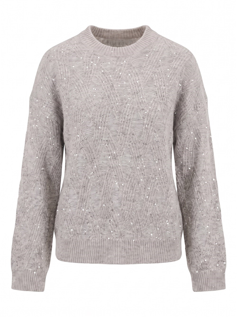 Peserico Diamond-Pattern Sweater