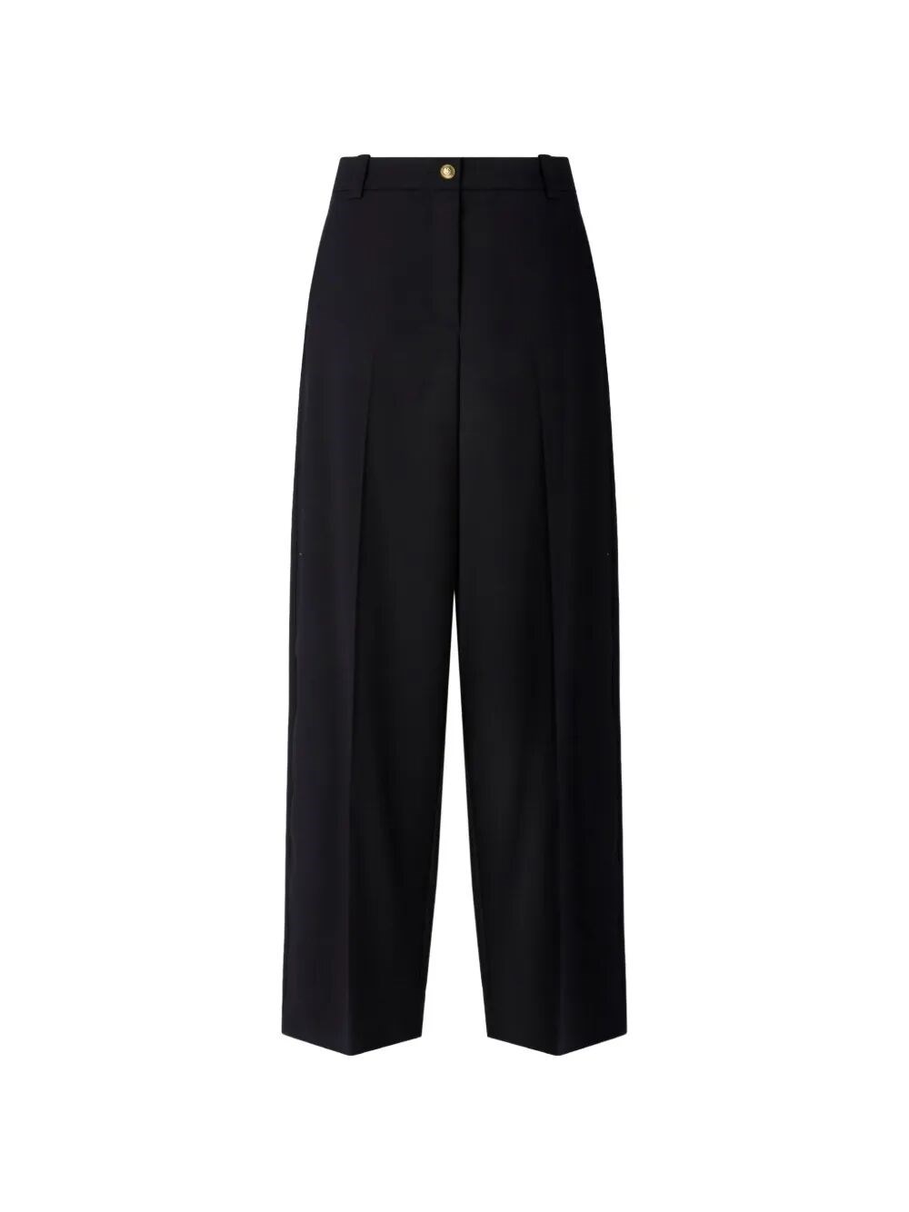 Pinko , Tapered Trousers, Female, Blue, Xs, Balbino Pantalone Diagonale - Image 3
